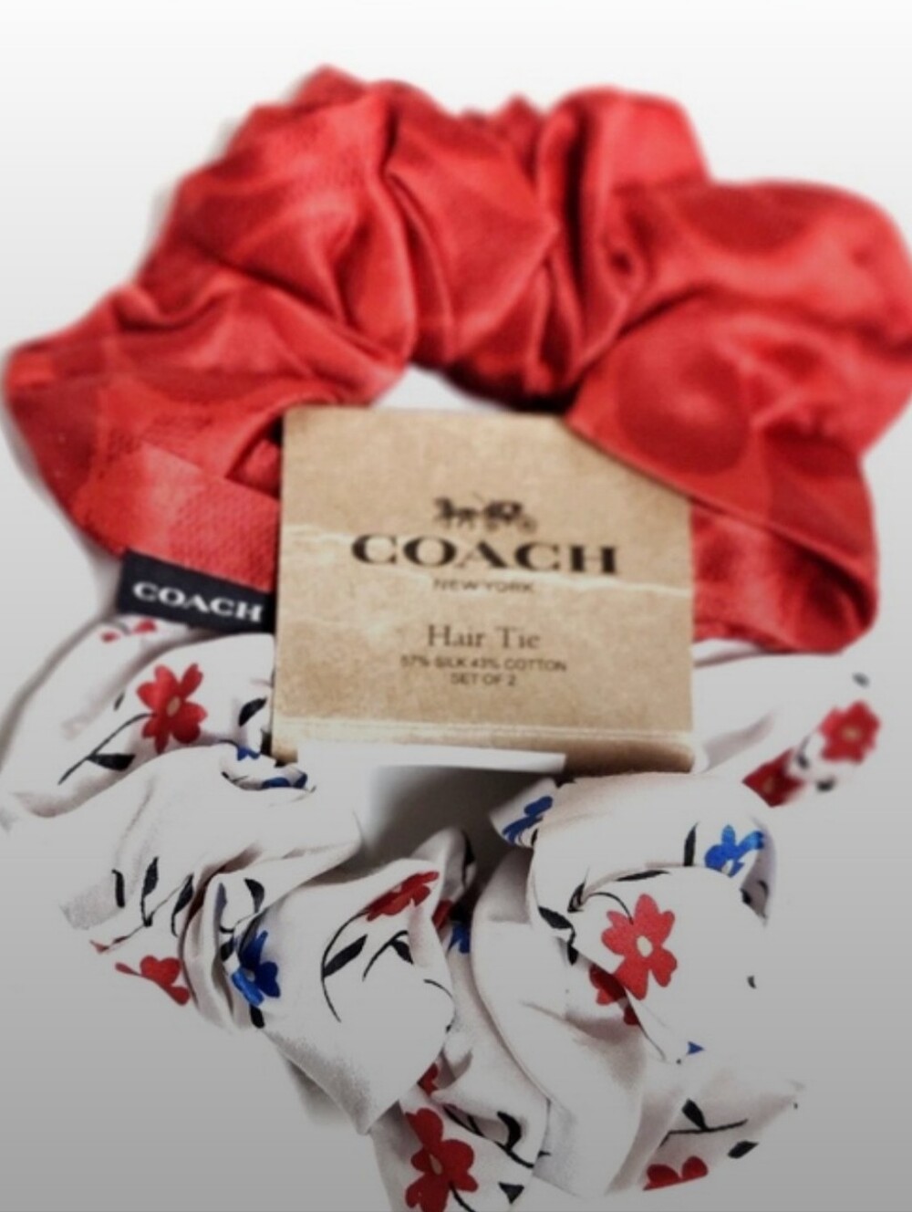 Coach Hair Scrunchies